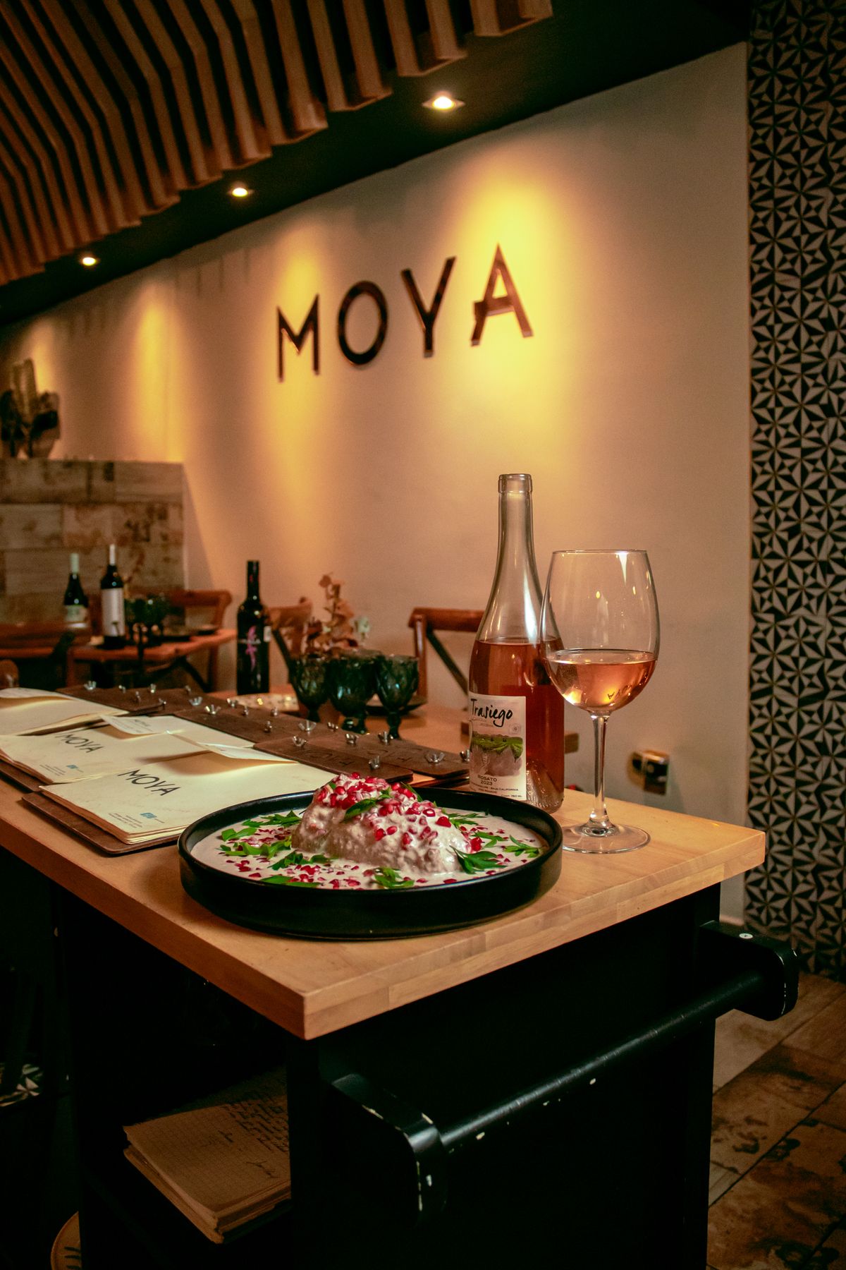 Restaurant private dining nook
